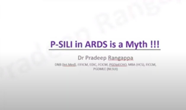 SILI (Patient Self-inflicted Lung Injury) is a myth ~ pro-debate