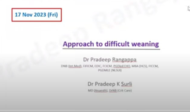 Approach to Weaning_Overview